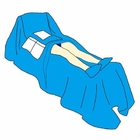ডিসপোজেবল সার্জিকাল বাই-পাস ড্রেপ ইওএস জীবাণুমুক্ত রঙ নীল সবুজ কাস্টমাইজড আকার