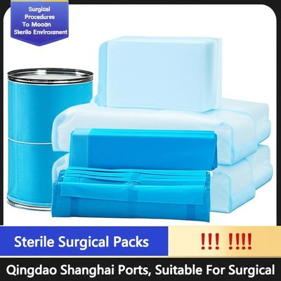 আল্ট্রাসোনিক সিম এবং প্যাকেজ গণনা সহ ল্যাটেক্স মুক্ত এককালীন অস্ত্রোপচার প্যাকগুলি স্টেরাইল পদ্ধতির জন্য 1/30/50 সিটিএন
