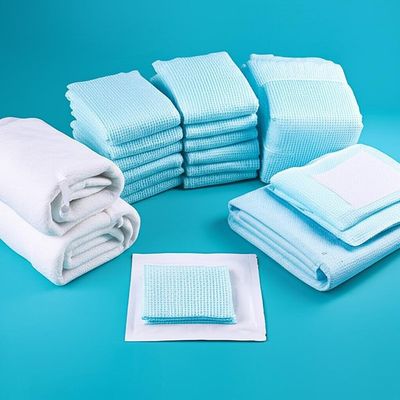 অপারেটিং রুমের জন্য কোন সেলাই গর্ত এবং উচ্চ শোষণযোগ্য উপাদান ছাড়াই এককালীন অস্ত্রোপচার প্যাকগুলি 3 বছরের শেল্ফ লাইফ